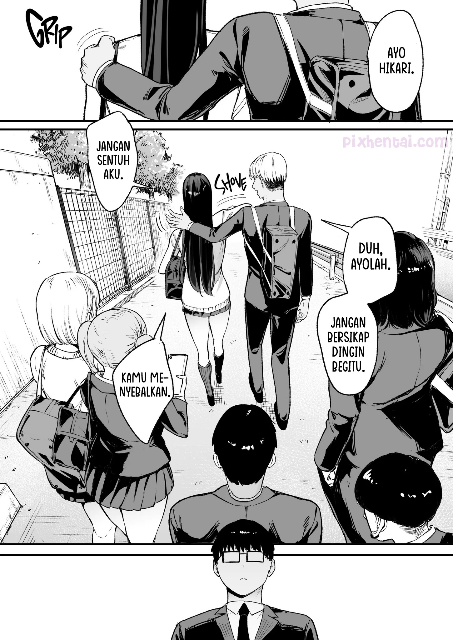 Komik hentai xxx manga sex bokep The Gyaru I Hang Out with Lets Me Use Her Pussy 5 page 18
